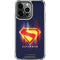 Superman 2025 Energy Shield Neon Emblem iPhone 16 Pro Max Clear Case